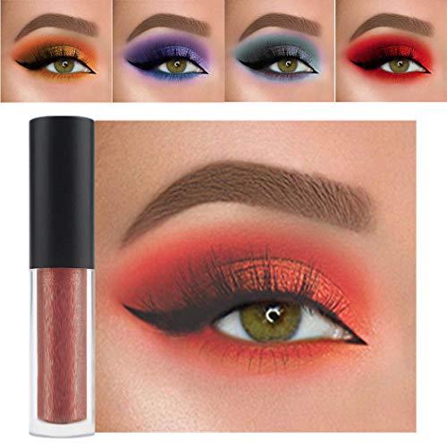 Edanta Edanta Glitter Eyeshadow Metallic Liquid Eyeshadows Waterproof Eye Shadow Long Lasting High Pigment Eyes Professional Makeup for Women and Girls Pack of 1 (Pink 5)