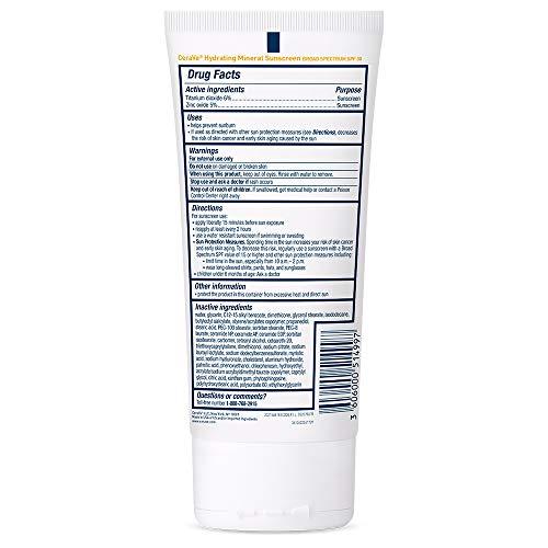 CeraVe CeraVe 100% Mineral Sunscreen SPF 30 with Zinc Oxide & Titanium Dioxide, Hyaluronic Acid & Ceramides, Oil Free, Non-Greasy, Hydrating Mineral Sunscreen For Body, 5 oz