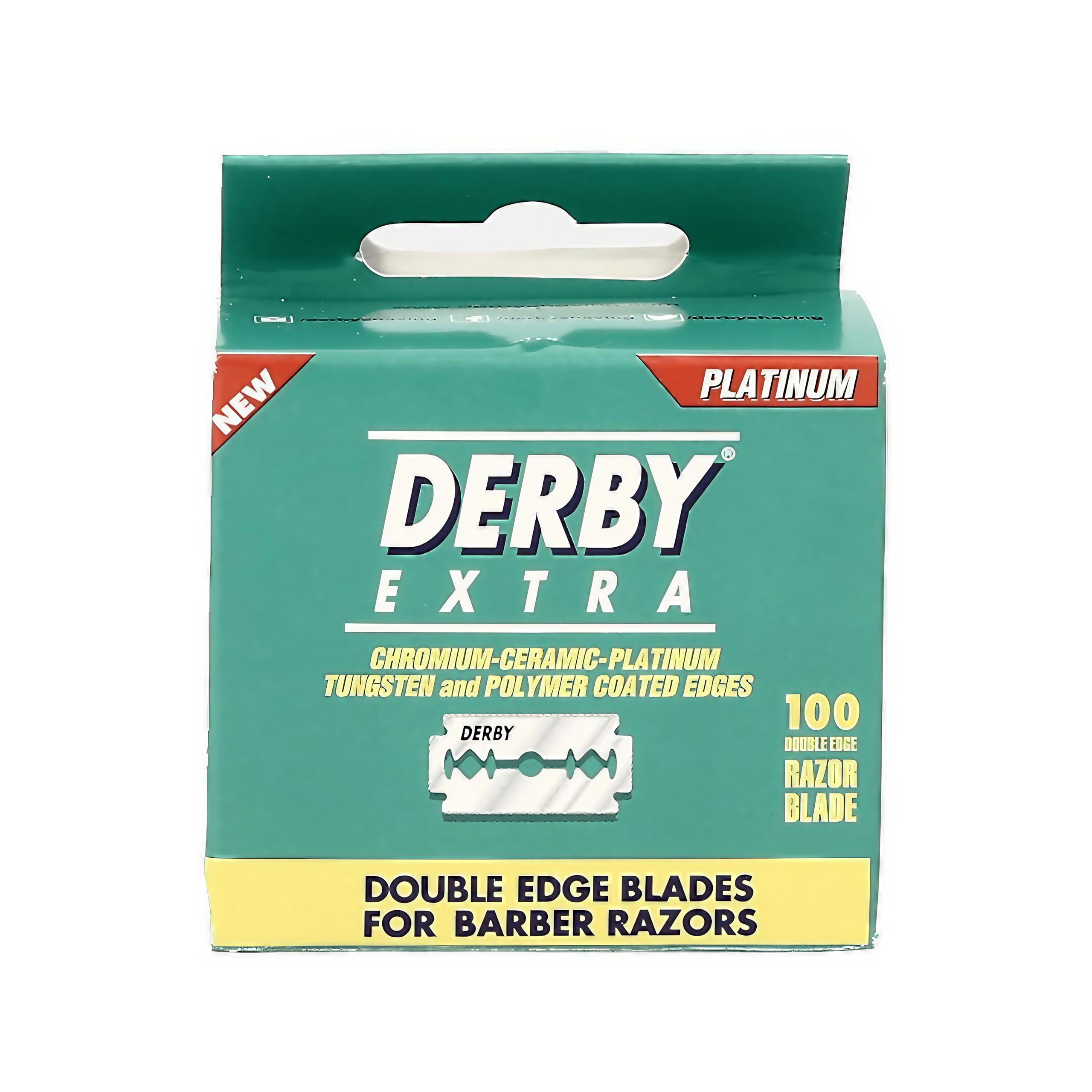 Derby Derby Extra Double Edge Safety Razor Blades - Pack of 100 Blades