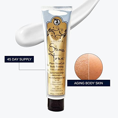 Adonia Organics Adonia StemuTone - Firm, Lift & Tighten Body – Reduce stretch marks, scars, dryness & sagging skin – Reduce the appearance of age spots – Leaves skin feeling SUPER SOFT