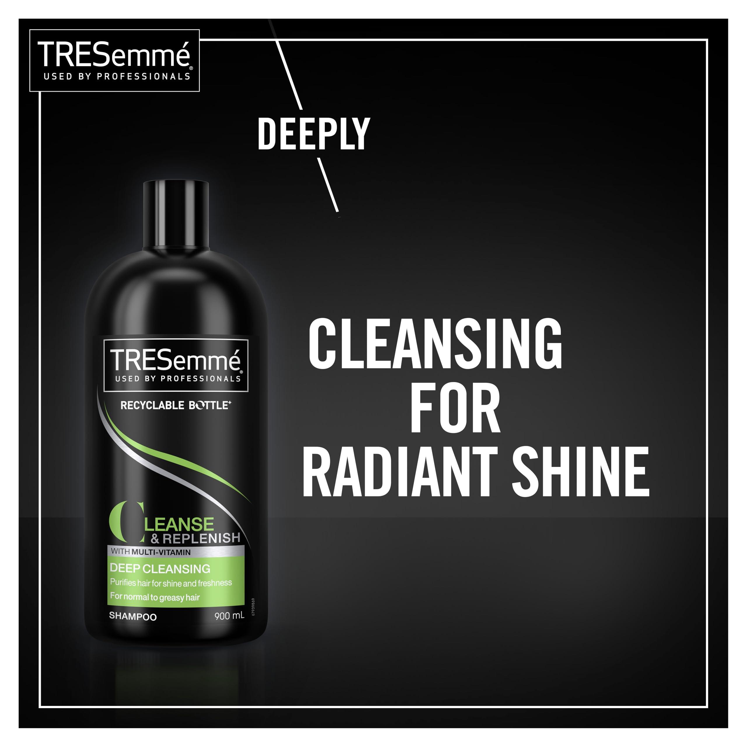 generc TRESemm Replenish & Cleanse Shampoo with vitamin C, Fresh, 900 ml, Pack of 1