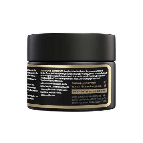 The Beard Struggle Gentlemen\'s Beard & Mustache Wax for Men by Beard Struggle - Viking Beard Wax Helps to Tame Style & Groom - Gold Collection - Valhalla\'s Gates - Moustache Wax, 50g / 1.76 US. oz.