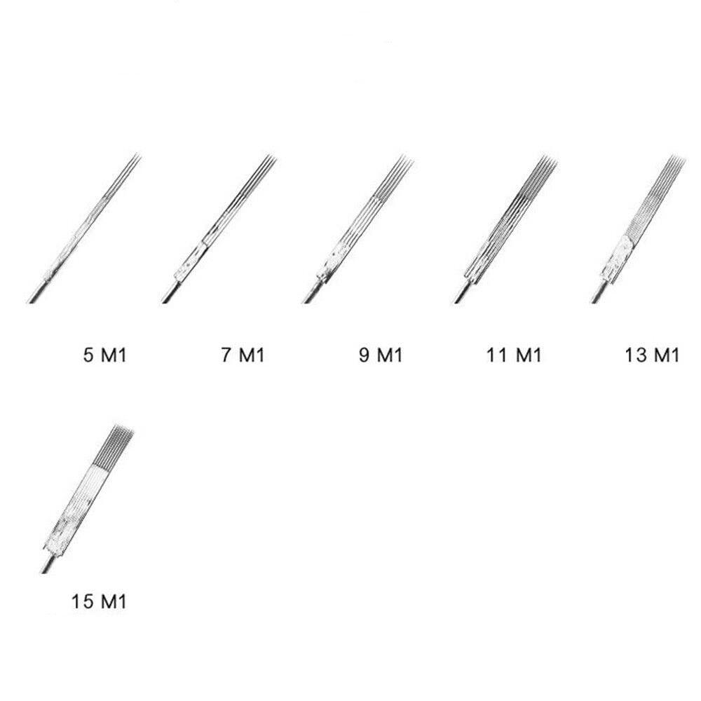 Pirate Face Tattoo Pirate Face Tattoo 50 Pcs Professional Disposable Tattoo Needles Magnum Shader (5M1)