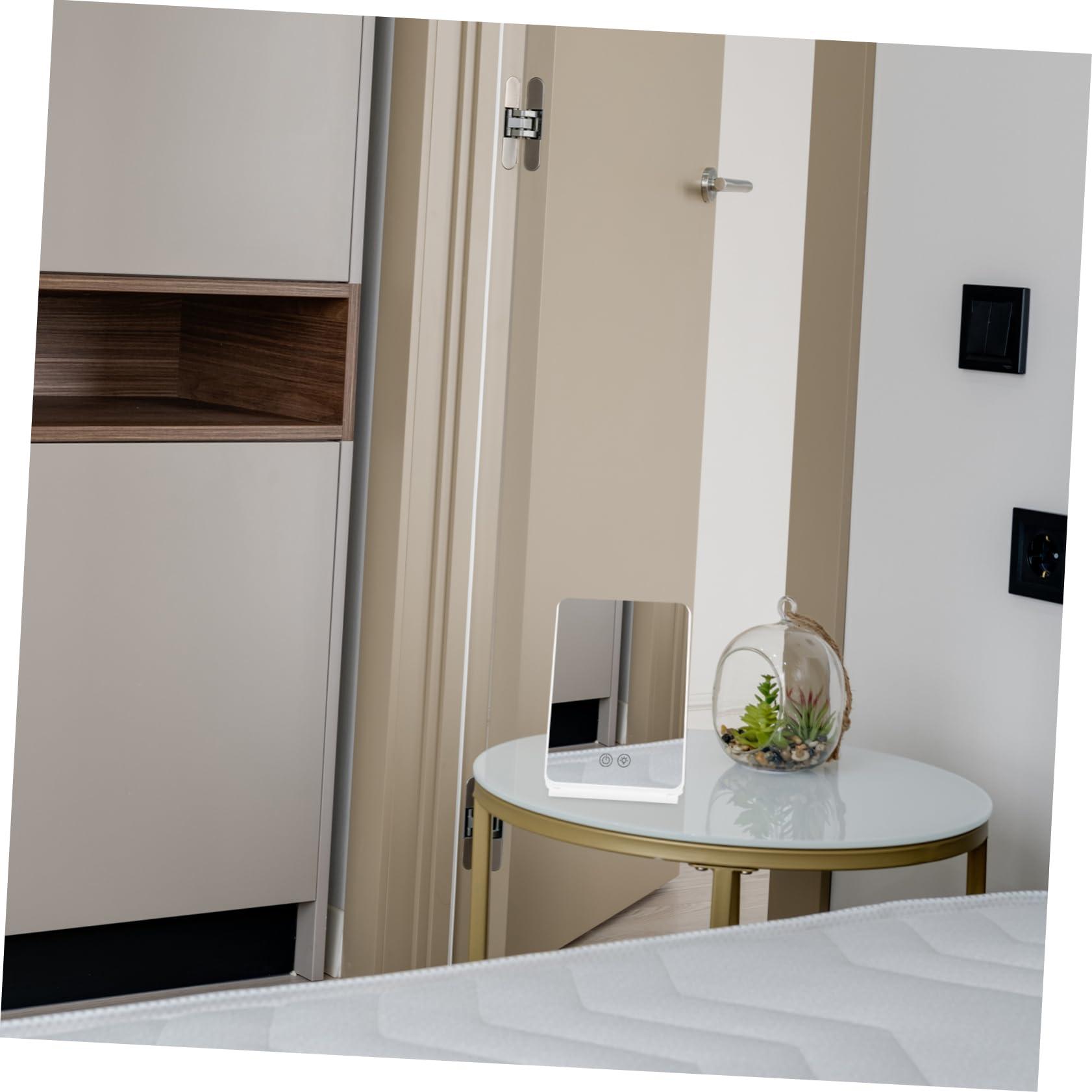 minkissy minkissy Portable Makeup Mirror Led Lights Desk/Tabletop Mirror 3 Options for Travel Home Use