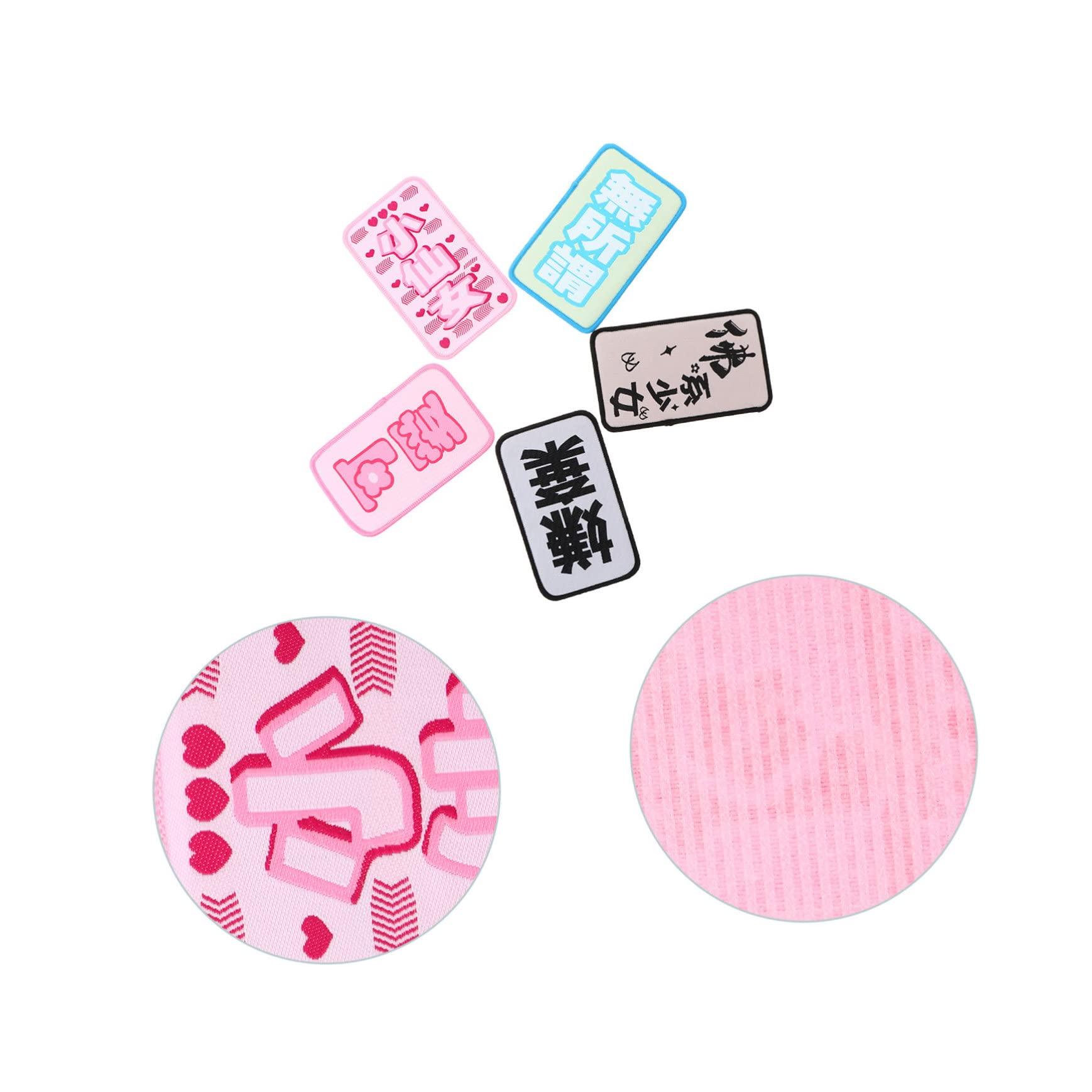 Beavorty Beavorty 15 Pcs Broken Hair Stickers Bangs Stickers Hair Clips for Styling Hair Bang Patch Hair Bang Pad Hair Pads Holders Letter Sticker Makeup Accessories Polyester Modeling Securing Clip