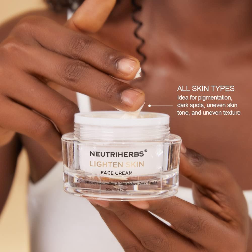 Neutriherbs Neutriherbs Dark Spot Remover Corrector, Skin Lightening Cream, Skin Bleaching for face, underarms, elbows&privates, with Vitamin C, Symwhite 377, Ideal for Face Moisturizer Cream 50g/1.7oz