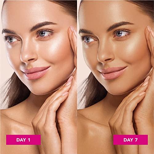 Jergens Jergens Natural Glow Face Self Tanner Lotion, SPF 20 Sunless Tanning, Fair to Medium Skin Tone, Daily Facial Sunscreen, Oil Free, Broad Spectrum Protection, 2 oz, Pack of 2 (Packaging May Vary)