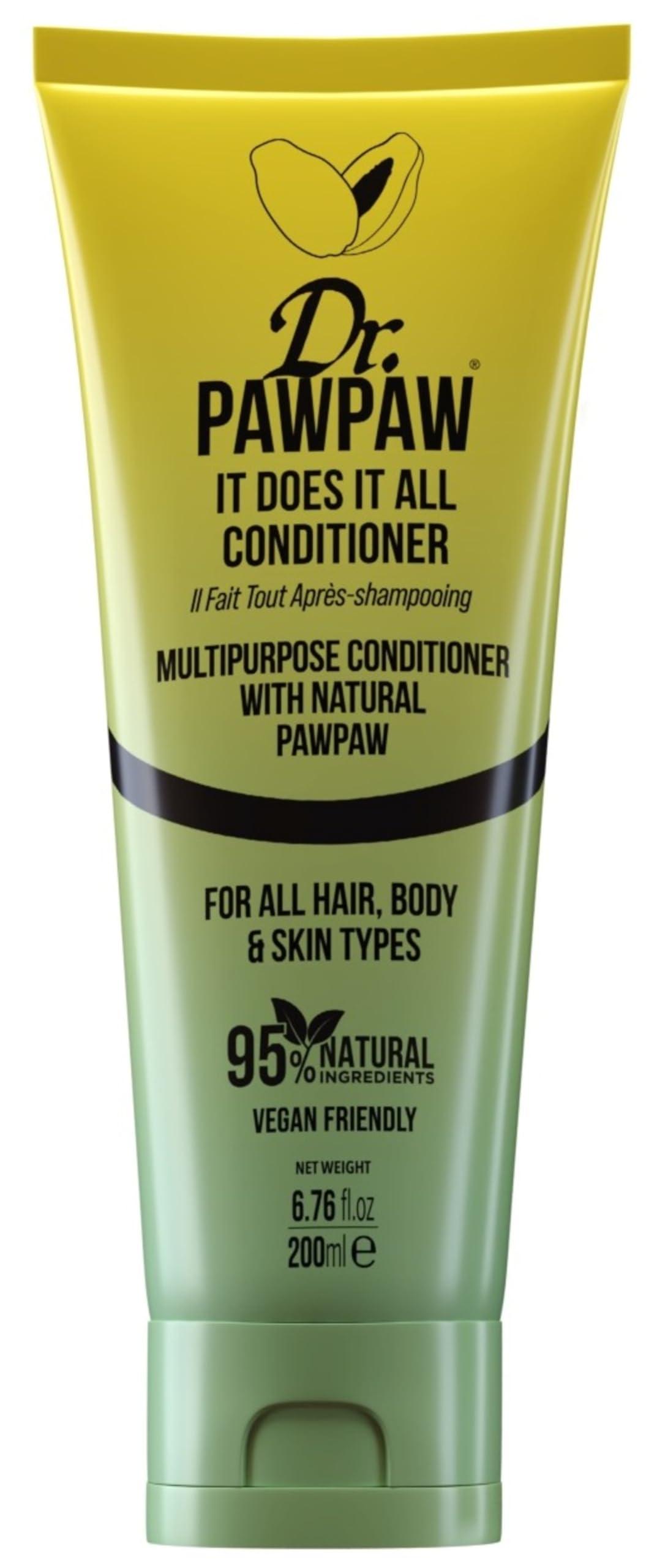 Dr.PAWPAW ORIGINAL BALM Dr PAWPAW It Does It All Conditioner: SLS, Sulphate and Paraben Free, for All Hair Textures - (200 ml)