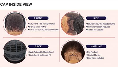 Outre Outre HD Lace Front Wig Perfect Hairline Fully Hand-Tied 13X6 Lace Wig Julianne 24" (613)