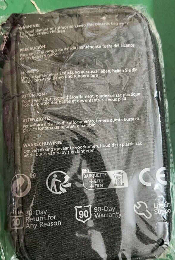 BAFASO BAFASO Barber Case with Adjustable Dividers, Tattoo Case Holds Tattoo Supplies, Travel Barber Case Holds Various Hair Cutting Tools (Bag Only), Gray