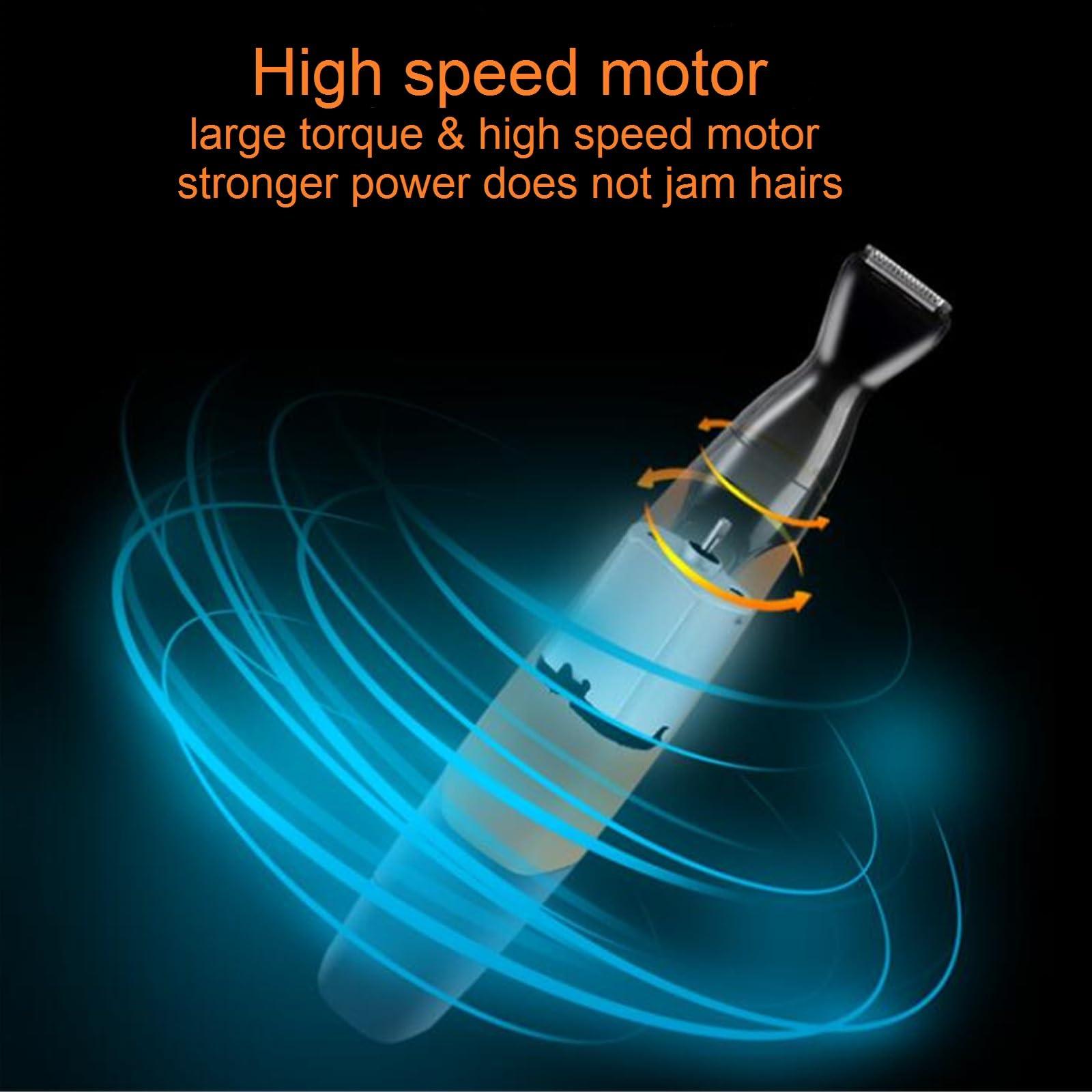 VSTSERIES VSTSERIES Men Pubic Hair Trimmer,Male Intimate Part Clipper,Wet Dry Groin Razor,Electric Body Hair Removal,Face Beard and Mustache Style Shaver,Portable Bald Detail Head Shaver,Man Grooming Kit