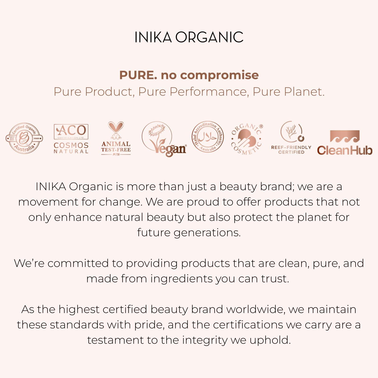 INIKA INIKA Organic Lipstick | Non-Toxic, Vegan and Cruelty-Free Makeup Enriched with Jojoba Oil, Moisturizing Shea Butter and Long-Lasting Pigment | Auburn