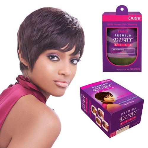Outre 2- PACK DEALS! OUTRE Human Hair Weave Premium Duby Kiss (C1B/33)