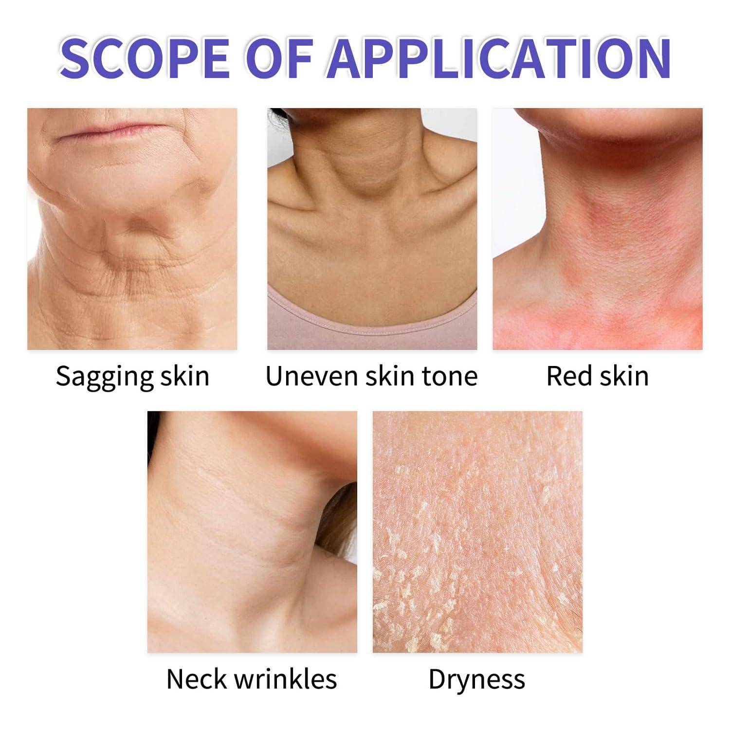 YG LianKai YG LianKai Neck Firming Cream, Tighten & Lift Neck Firming Cream, Anti-Aging Neck Creams for Tightening Lifting Sagging Skin and Hydrating, Help Reduce Fine Lines & Wrinkles