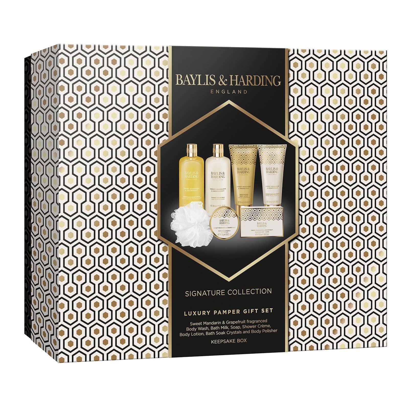 Baylis & Harding Baylis & Harding Gift Set for Women - Ultimate Luxury Bath & Skincare Set - Sweet Mandarin & Grapefruit
