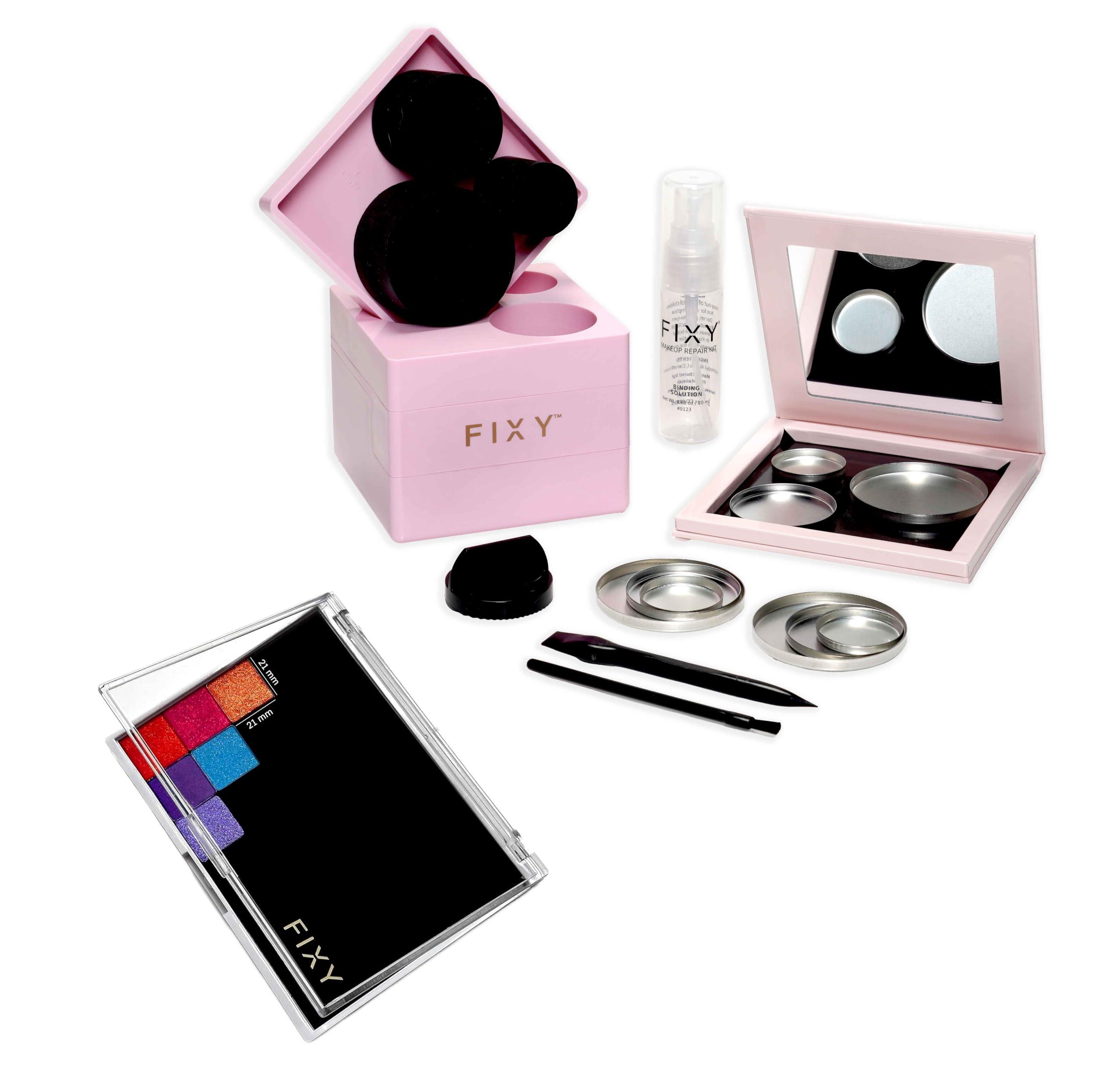 FIXY FIXY Repair Kit Repressing tool for Eyeshadow, Blush, & Highligher Round Pans + FIXY Small Empty Palette