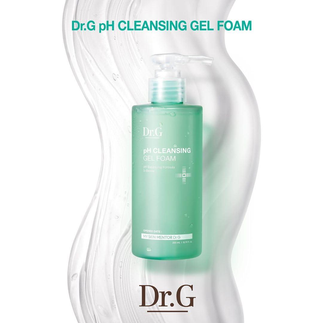 Dr.G Dr.G pH Cleansing Gel Foam, 200ml - Gel Cleanser Face Wash, Gel Face Wash, Korean Skin Care Coreano, Korean Skincare, K Beauty Skincare, Kbeauty Skincare, Korean Beauty, Asian Skin Care Coreano