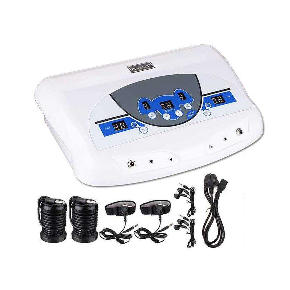 YXJPP Dual User Detox Ionic Foot Bath Machine, 110V/220V Cell Cleanse SPA Machine Foot Spa Tub, with MP3 Arrays, Health Care Beauty Salon Best Gift,UKPLUG