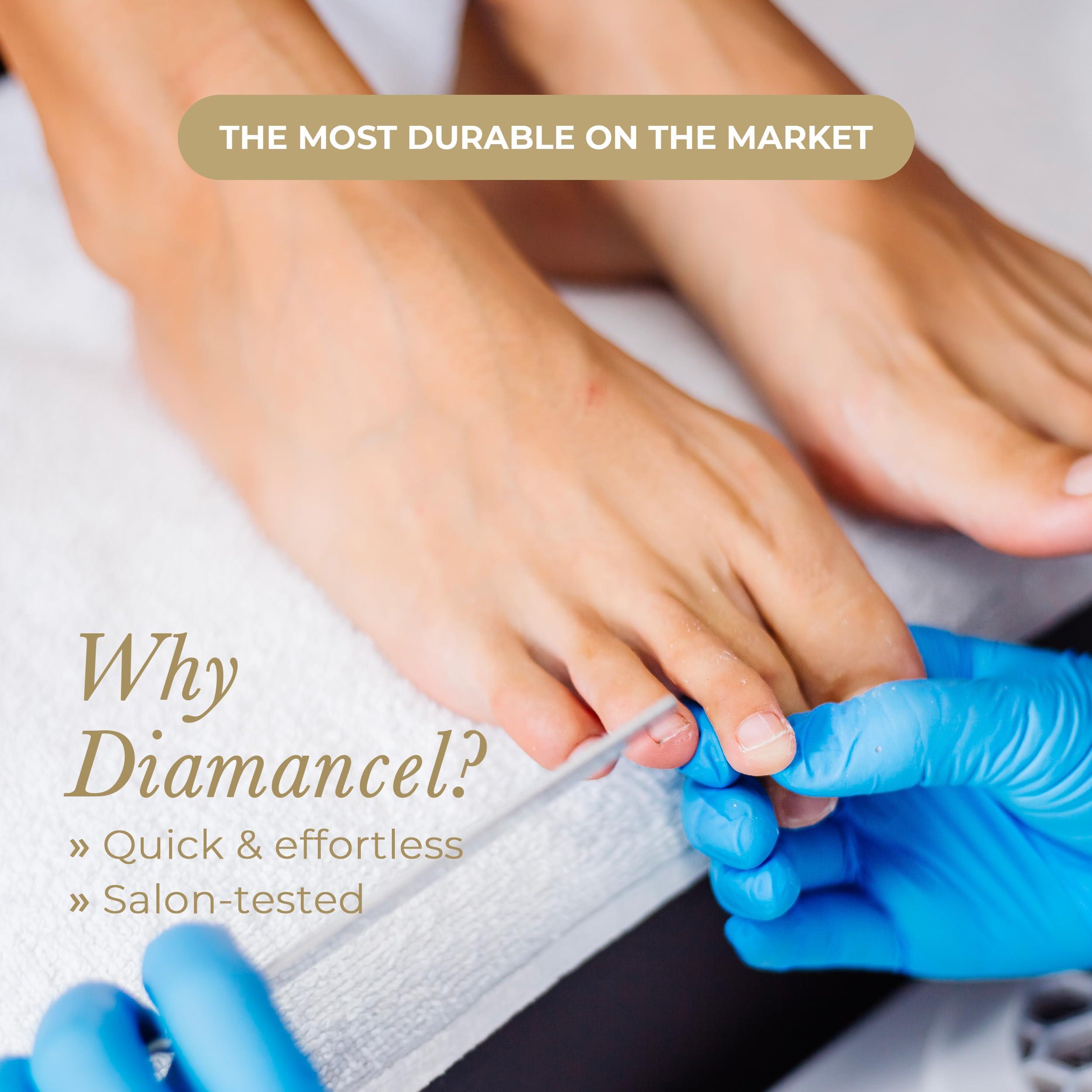 Diamancel Diamancel Luxury Diamond Toenail File – #3 Coarse Grit – For Toe Nails or Thick Fingernails