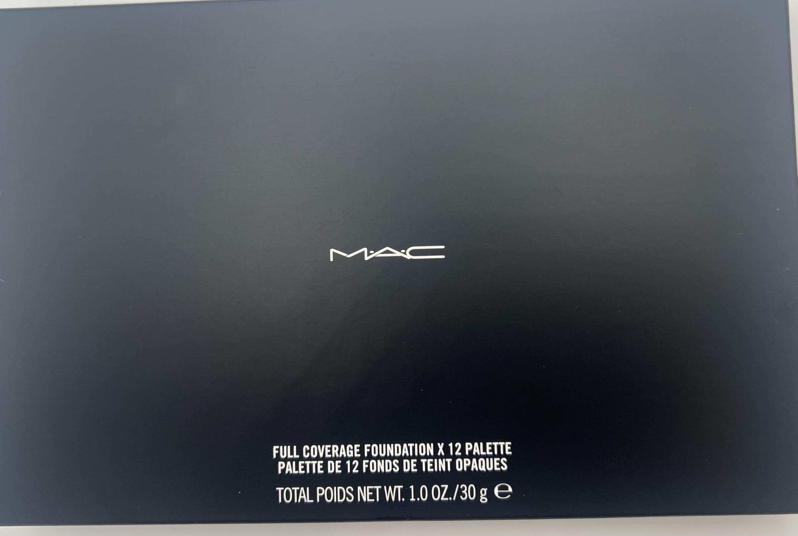 M.A.C. MAC Full Coverge Foundation x 12 Pro Palette - 1 oz / 30 g