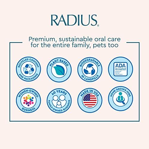 RADIUS Toothpaste, USDA Organic Mint Aloe Neem, 3 oz, pack of 3