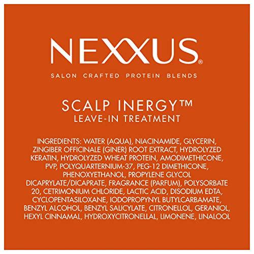 Nexxus Nexxus Scalp Inergy Leave-in Conditioner For Damaged Hair, Deep Conditioner, Paraben-Free 3.3 oz