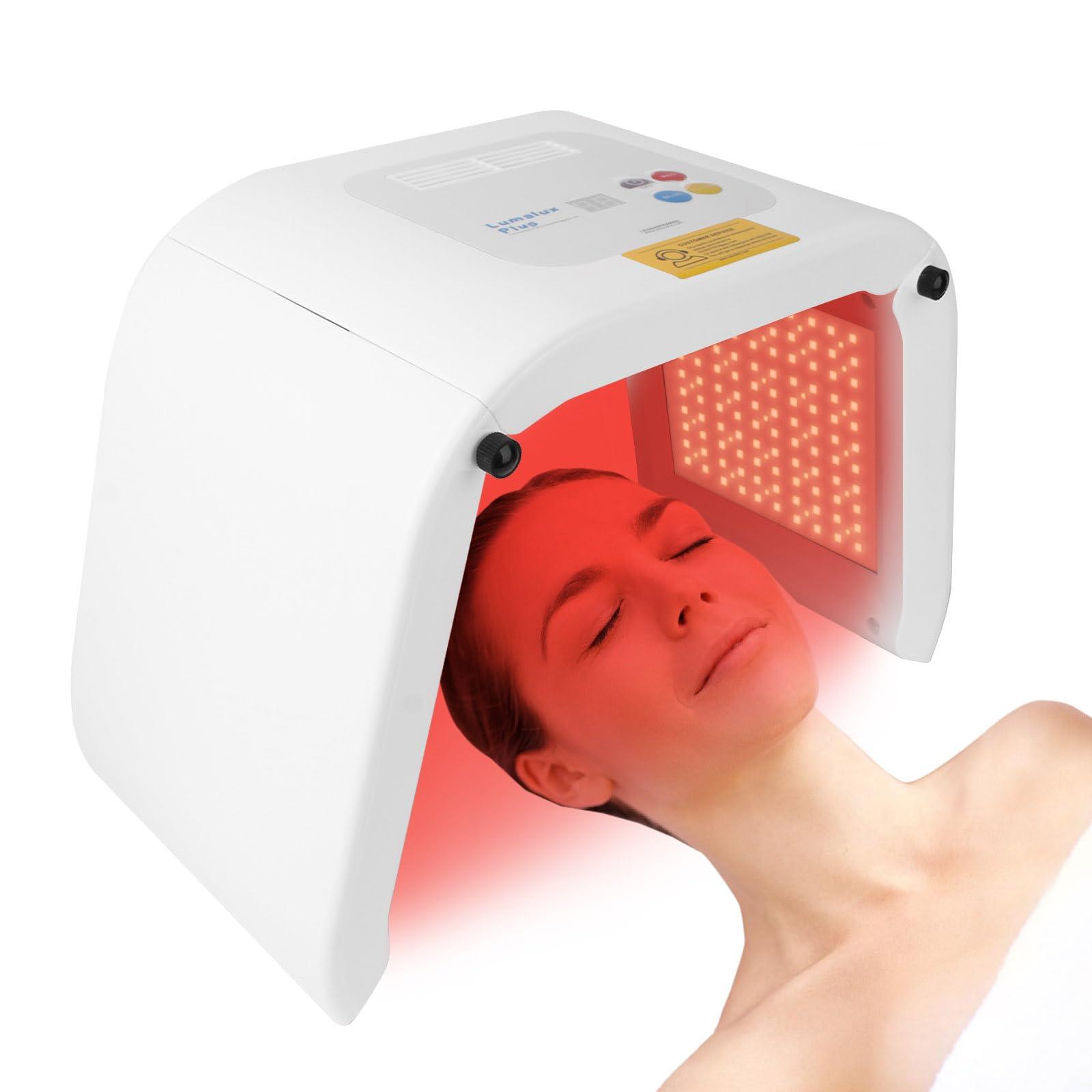 Zarlbol Zarlbol LED FACIAL LIGHT THERAPY MASK-Red Light Therapy for Face, Led Face Mask Light Therapy,Current Body Led Mask,Omnilux Red Infrared Light Therapy for Body and Face Beauty Mask