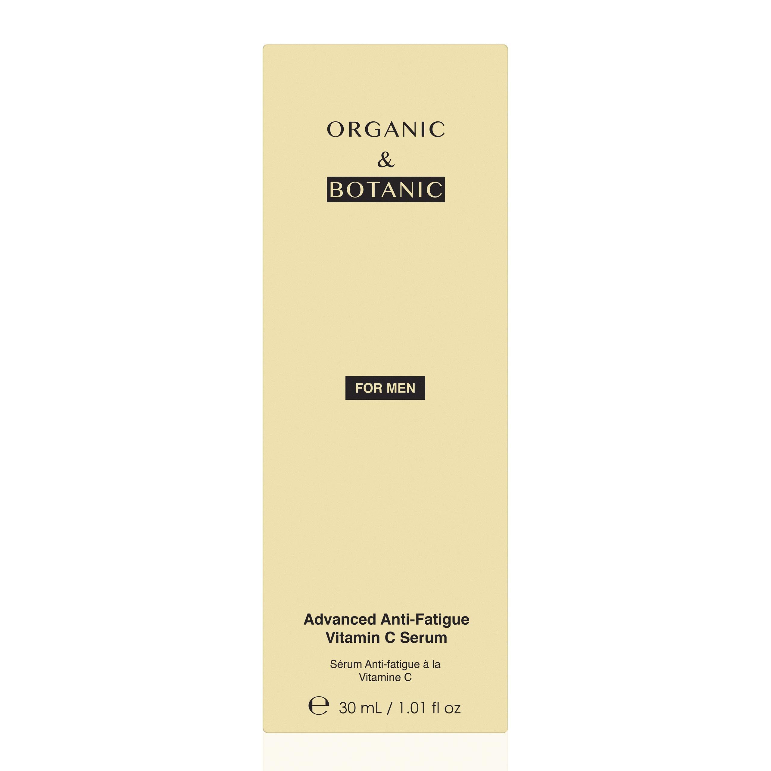 Dr Botanicals Organic & Botanic Advanced Anti Fatigue Vitamin C Serum for Men 1.01 Fl Oz 30ml,White