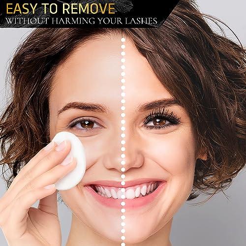 DRMODE Mascara Black Volume and Length - 4D Silk Fiber Mascara Natural and False Effect,Lengthening and Thickening No Clumping Mascara Smudge Proof for Makeup