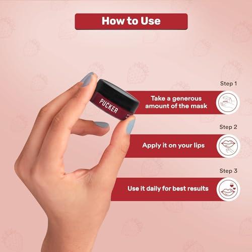 india Hydrating Lip Balm/Mask For Dark Lips, Brightening Dark Lips, Tinted Lip Balm For Women & Men For Dry & Chapped Lips, 7gm