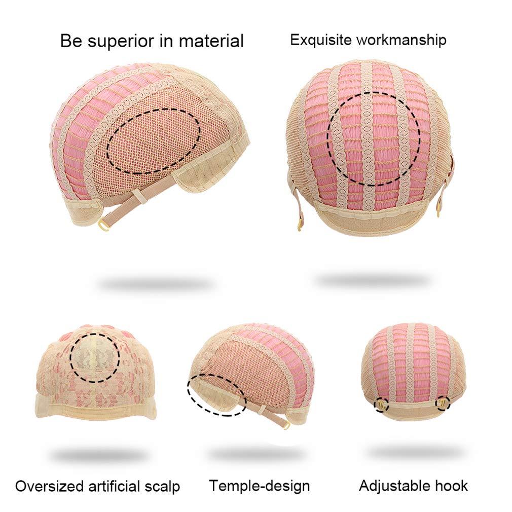 Styler Styler Half White Half Red Wig with Bangs, Long Straight Anime Cosplay Wig for Women, Heat Resistant Synthetic Halloween Hair Wigs