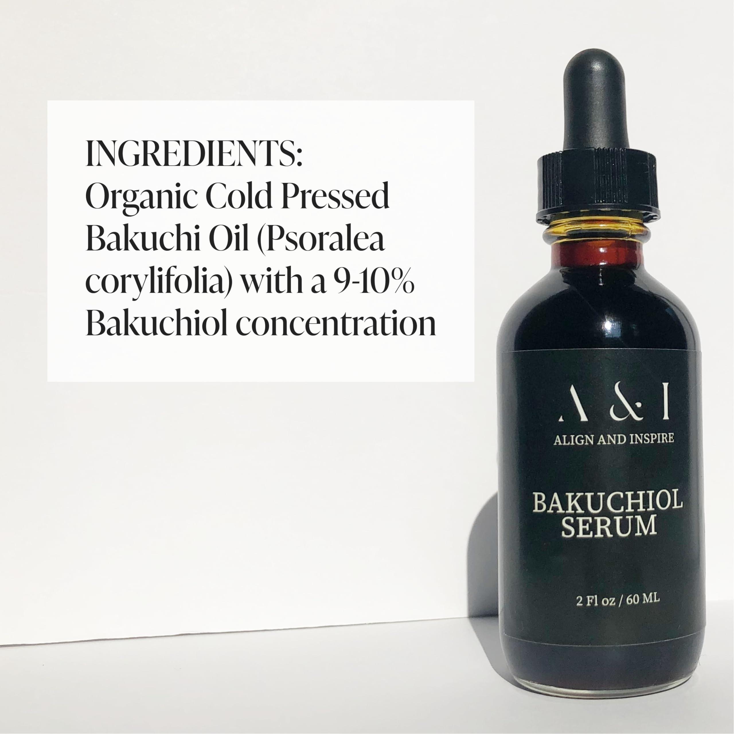 Generic Generic 100% Pure, Cold Pressed, Bakuchiol Serum 2 oz, Plant-Based Natural Retinol Alternative