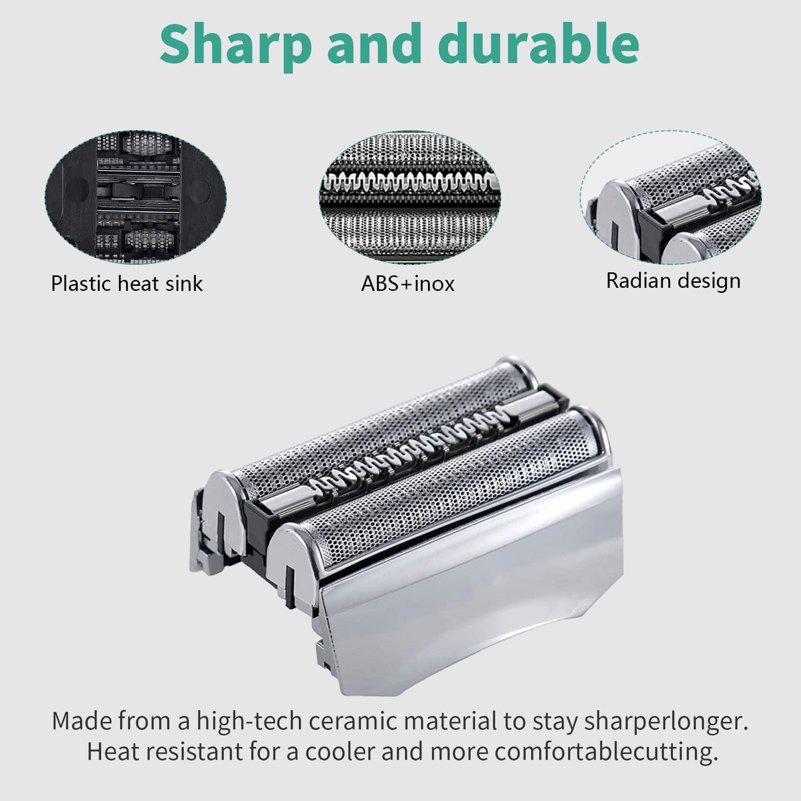 Lnauy 70S Replacement Head Compatible with Braun Series 7 S7 Razors Models 720, 720S-3, 720S-4, 720S-5, 730, 790CC, 790CC-3, 790CC-4
