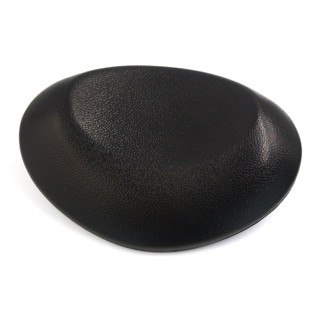 CHENYUEFA CHENYUEFA Black Non- Foam Padded Spa Bath Pillow Waterproof Neck Back Support Comfort Bathtub Cushion Pillow
