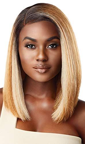 Outre Outre Melted Hairline Lace Front Wig HD Transparent Lace Deluxe Wide Lace Part 2x5 BREANNE (1B)