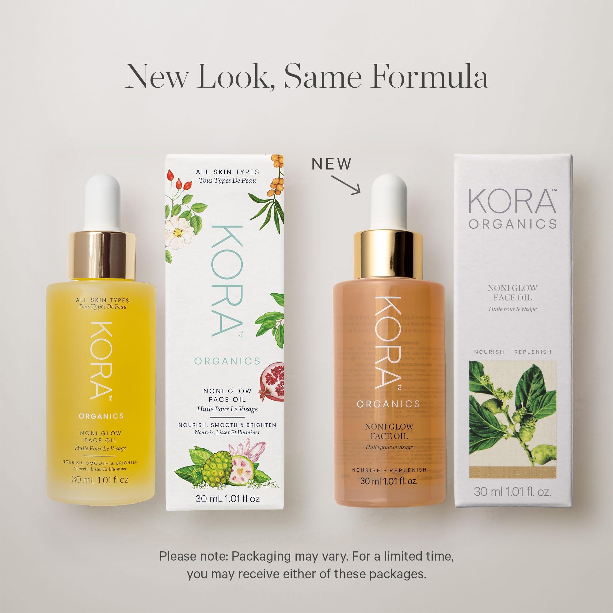 KORA Organics KORA Organics Noni Glow Hydrating Face Oil with Rosehip, Gua Sha Oil, Certified Organic, Cruelty Free, 1.01 fl oz
