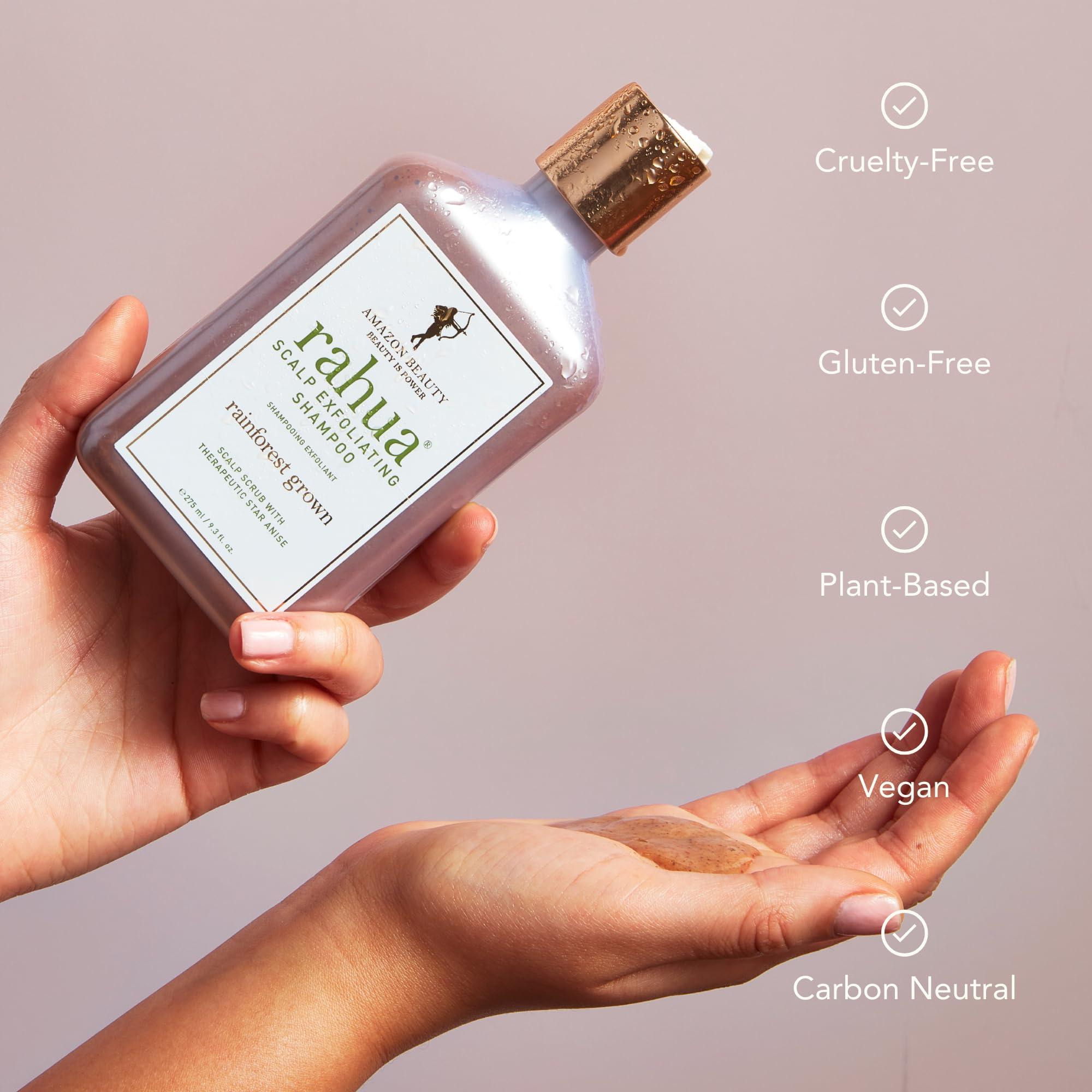 Rahua Rahua Scalp Exfoliating Shampoo 9.3 Fl Oz, Scalp Exfoliator & Hair Shampoo Scrub for Healthy Scalp & Hair, Mango & Passion Fruit, Gently Exfoliates Scalp with Star Anise and Fruit Enzymes