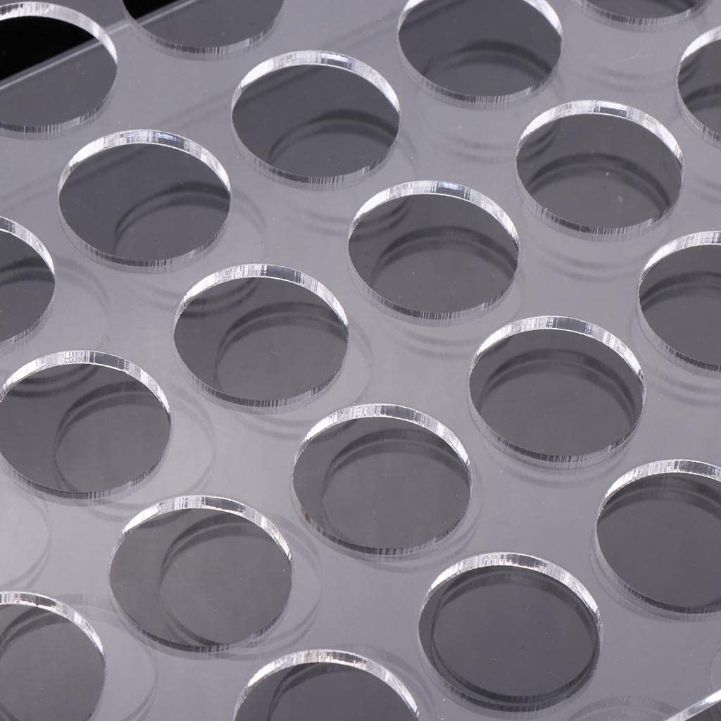 misppro misppro Clear Acrylic Makeup Eyeliner Lip Liner Holder Organizer, Lip Gloss Storage