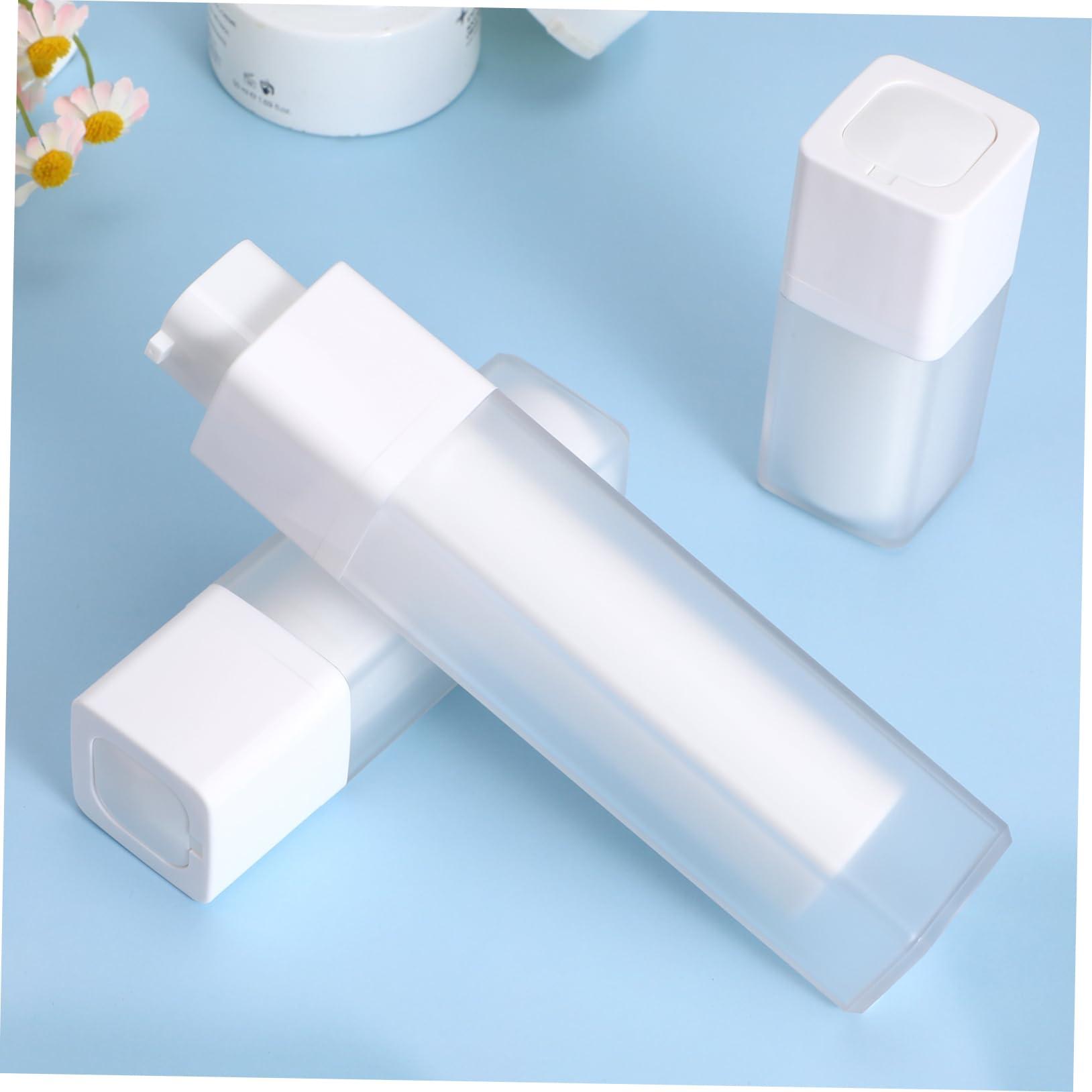 Beavorty 3pcs Bottled Portable Lotion Container Refillable Empty Bottle Lotion Bottle Shower Gel Container Dividing Bottle Vacuum Bottle Travel Bottle Soap Bottles Makeup Bottle