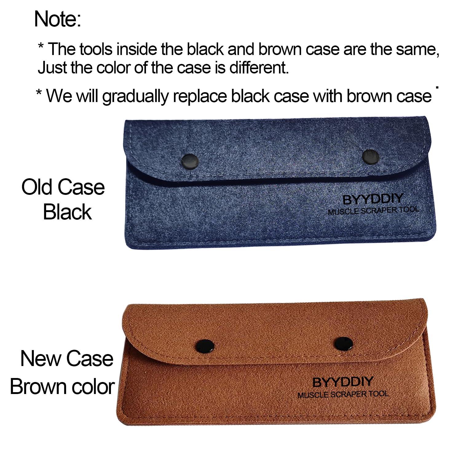 BYYDDIY BYYDDIY Gua Sha Muscle Scraper Tool Set,Scraping Massage Tools Kit & IASTM Tool for Physical Therapy,Muscle Scraper Kit for Massage Scraper Tool(NB1S)