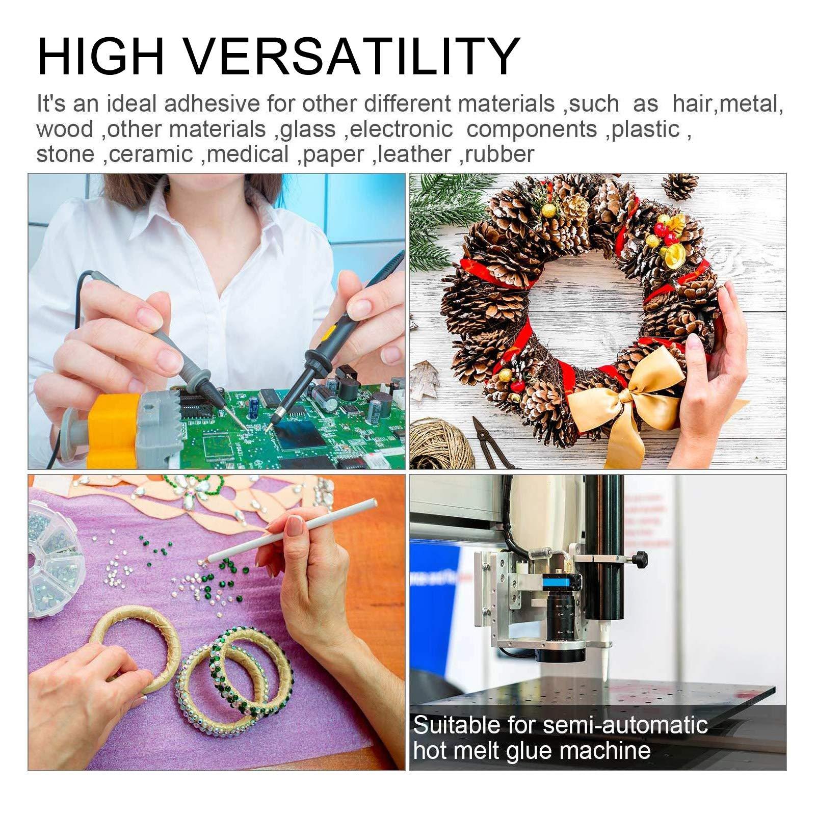 Betued 100g Keratin Glue for Hair Extensions, Hair Extension Glue, Hair Extension Beads, Keratin Glue Beads Transparent Hair Extension Keratin Granule Hot Fusion Extension Glue Bead Accessory