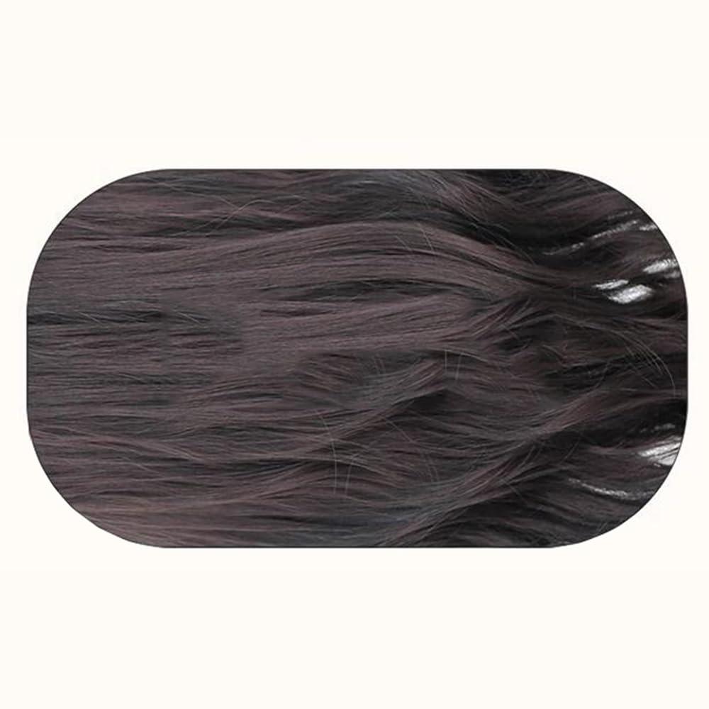 TALENARRA TALENARRA Black Wig with Bangs Long Black Wavy Wigs for Women Synthetic Wigs Natural Black Curly Hair Wig for Daily Party Use (black)