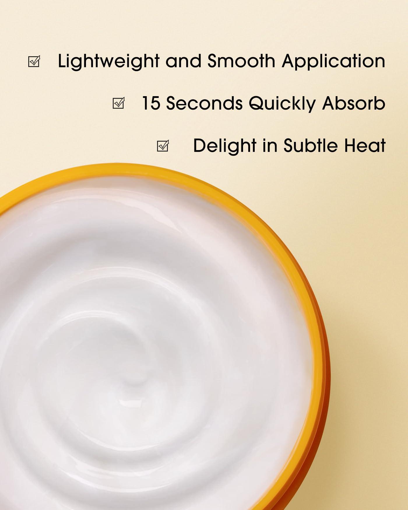 TTLALA Anti Cellulite Cream for Butt and Thighs, Hot Cream with 2% Caffeine and Forskolin, B Flat Belly Firming Cream and Skin Tightening Cream for Skin Firming, Moisturizing 5.4 oz