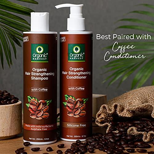 Organic Harvest Organic Harvest Coffee Conditioner For Hair Fall Control & Hair Growth, Coffee to Gain Strength in Hair - 200ml