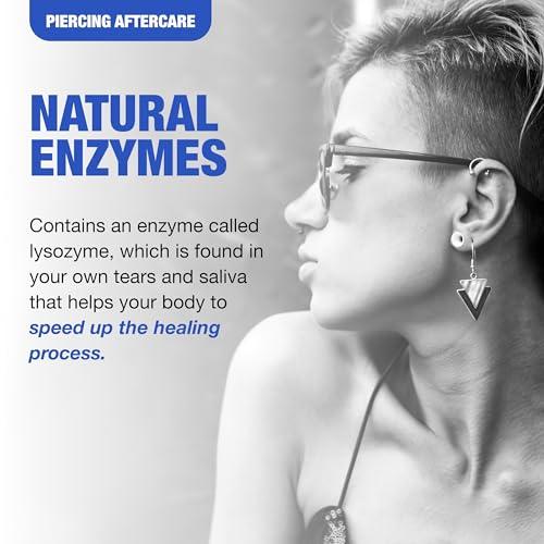 H2Ocean H2Ocean Patented Piercing Aftercare Spray Sea Salt Saline 4oz