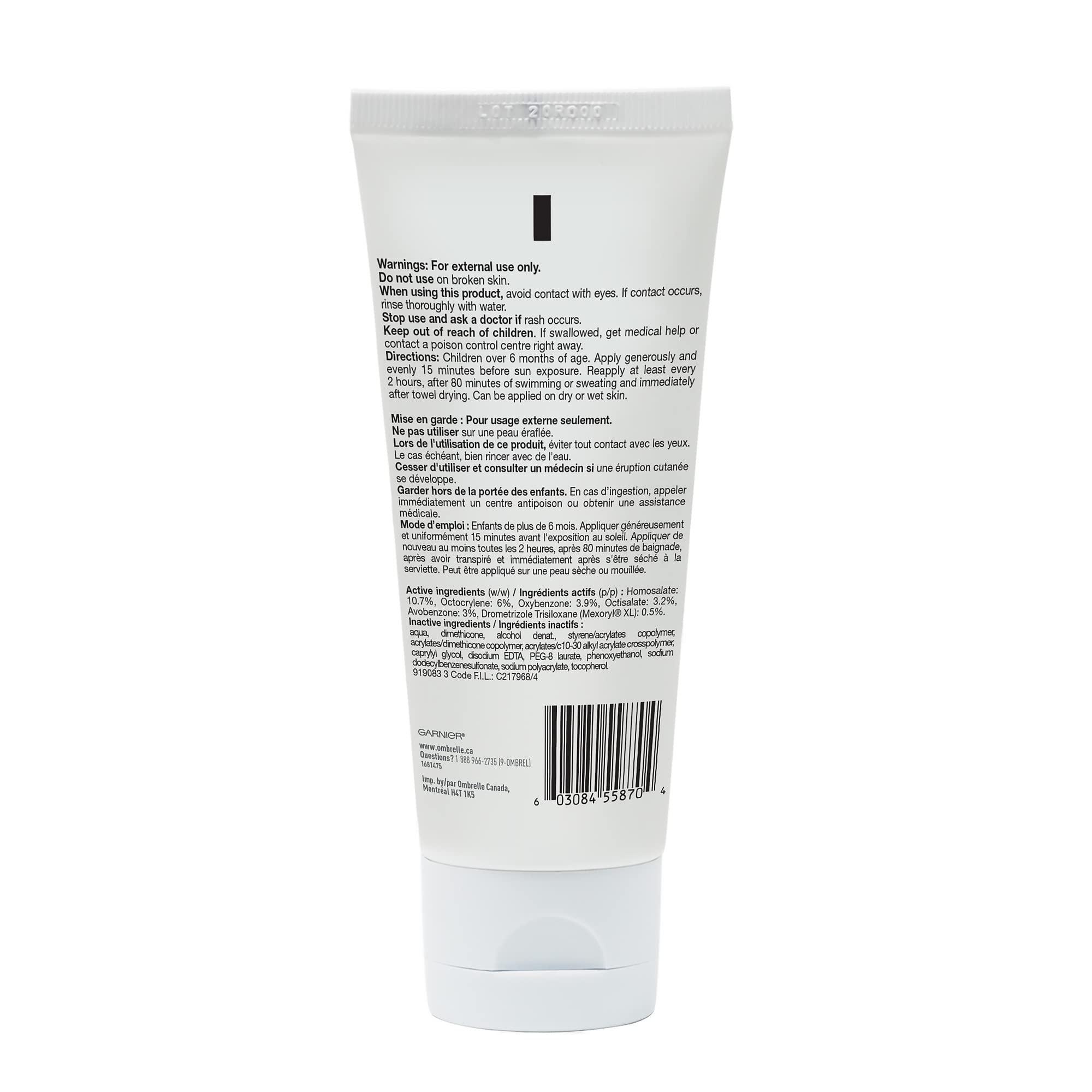 Garnier Garnier Ombrelle Sunscreen Kids Wet\'N Protect Lotion SPF 60, 90 mL