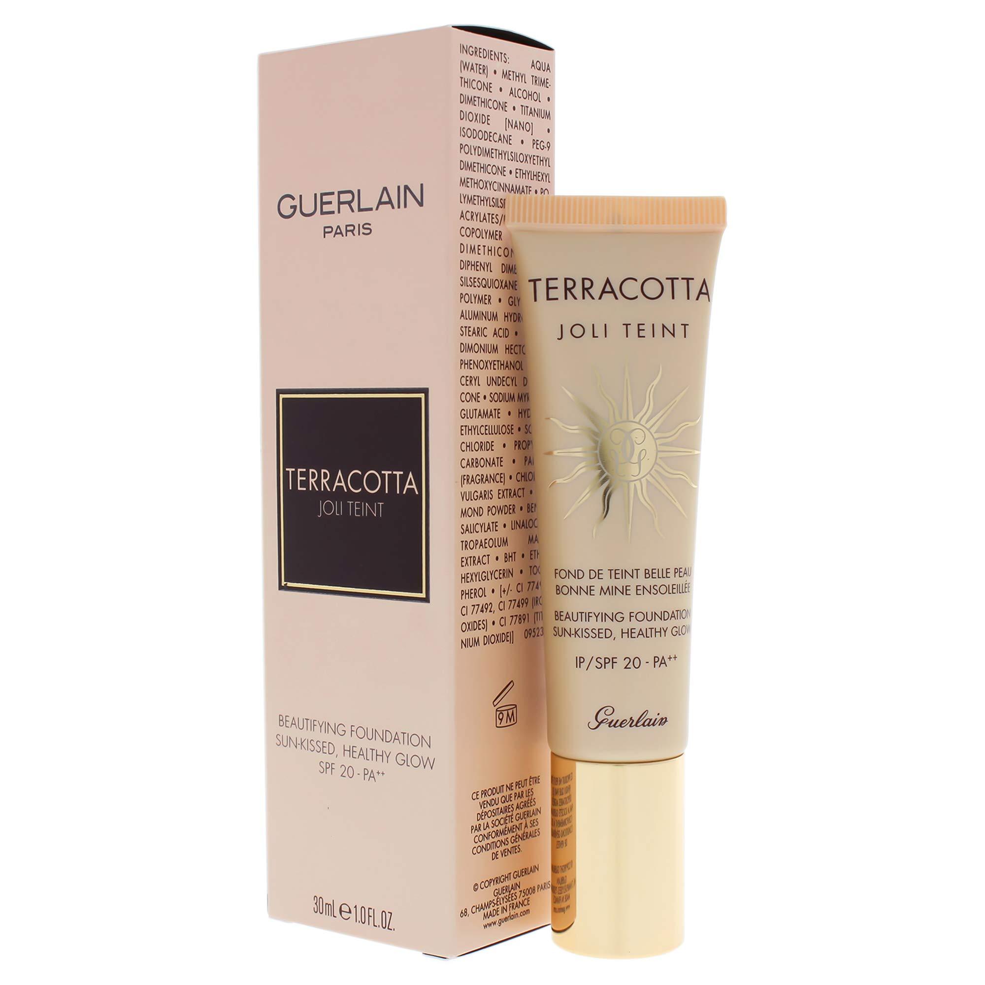 Guerlain Terracotta Joli Teint Beautifying Foundation SPF 20 - Medium by Guerlain for Women - 1 oz Foundation