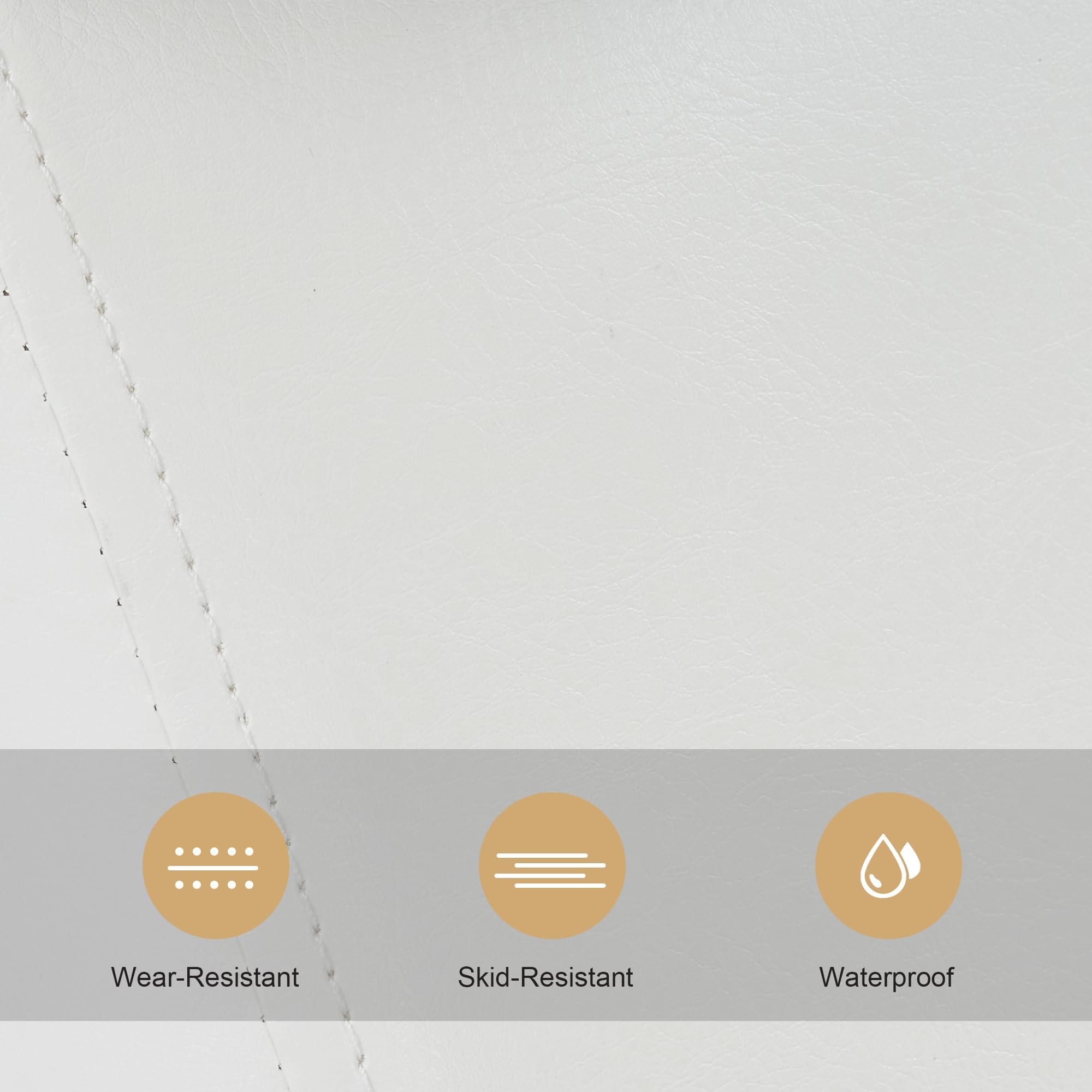 BarberPub BarberPub Ceramic Bowl Backwash Shampoo Chair, Adjustable Modern Shampoo Sink Chair, Hair Washing Station for Professional Shampoo Barbershop, Home&Beauty Spa Salon 9102 (White)