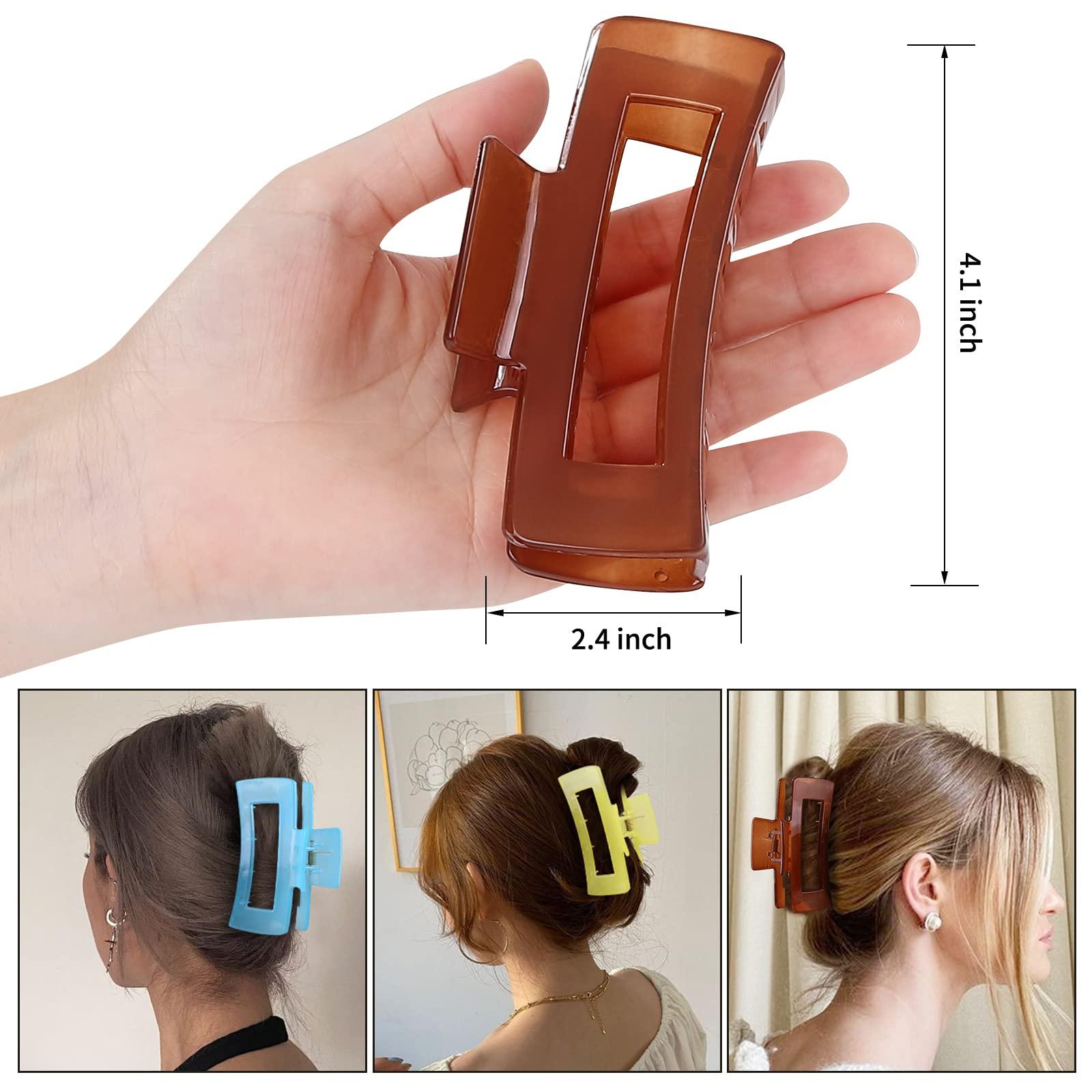 Elandy 12PCS Ribbon Hair Bow Holder Organizer Hair Accessories Storage Organizer Headband Hair Clips Display Hanger Hanging Tools for Women Girls