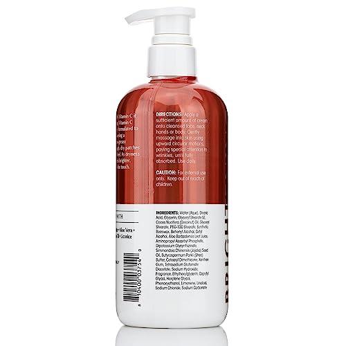 Reventin Clinical Results Reventin Vitamin C Cream Skin Care Body Butter Lotion & Face Lotion Moisturizer | Anti Aging Firming & Brightening Vitamin C Lotion For Women, Men, Uneven Skin Tone, Wrinkles, & Dark Spots, 15 Fl Oz